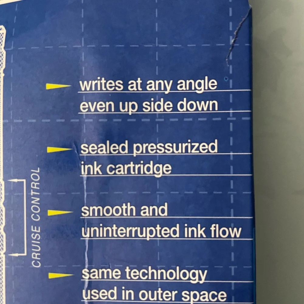 Anti-Gravity Silver Ballpoint Pen - Picture 5 of 5